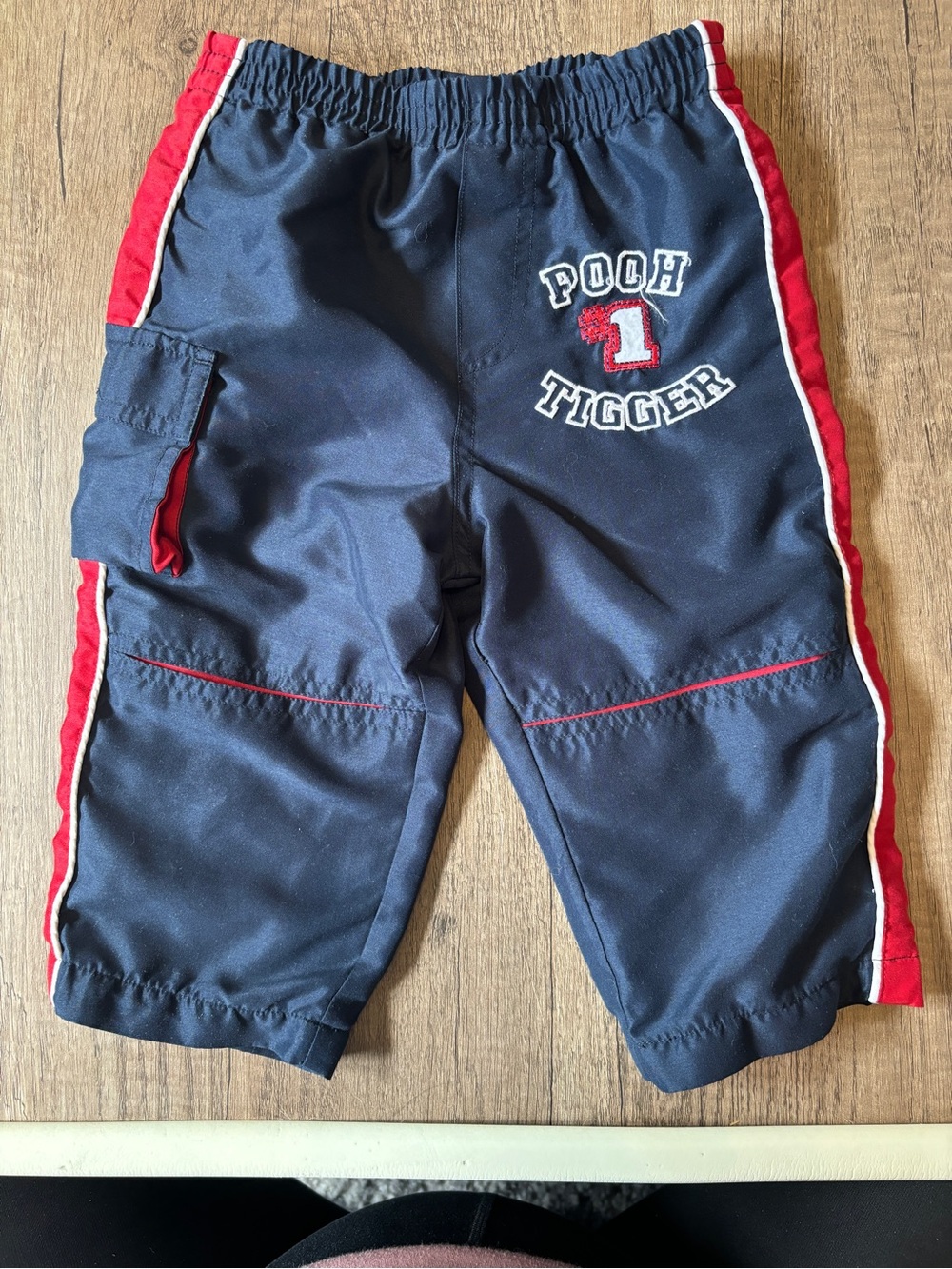 Vintage 2000s Y2K Disney Winnie The Pooh Tigger Toddler Track Sweatpants 18M